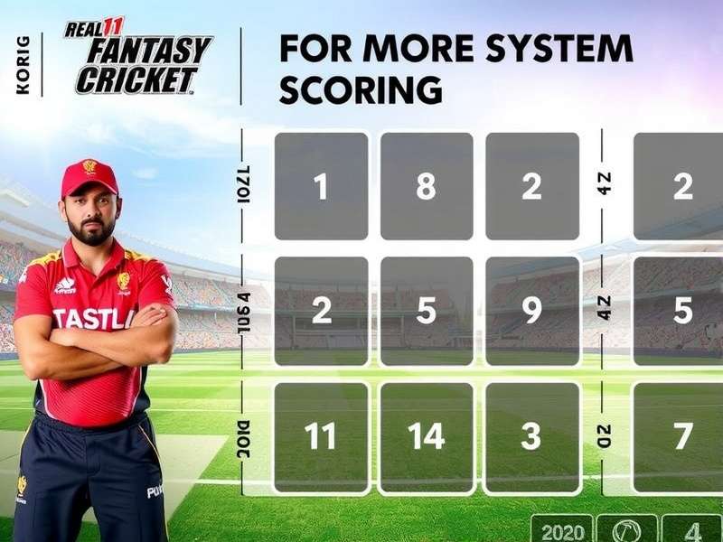 Real11 Fantasy Cricket Scoring System